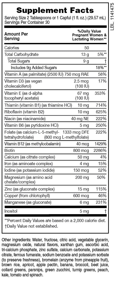 Source of Life Prenatal Liquid 30oz by NaturesPlus