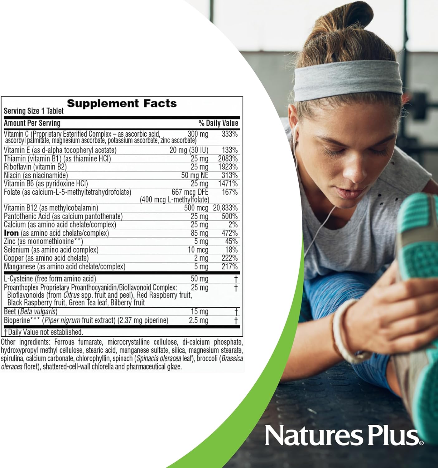 Hema-Plex 30 Tablets by Nature's Plus