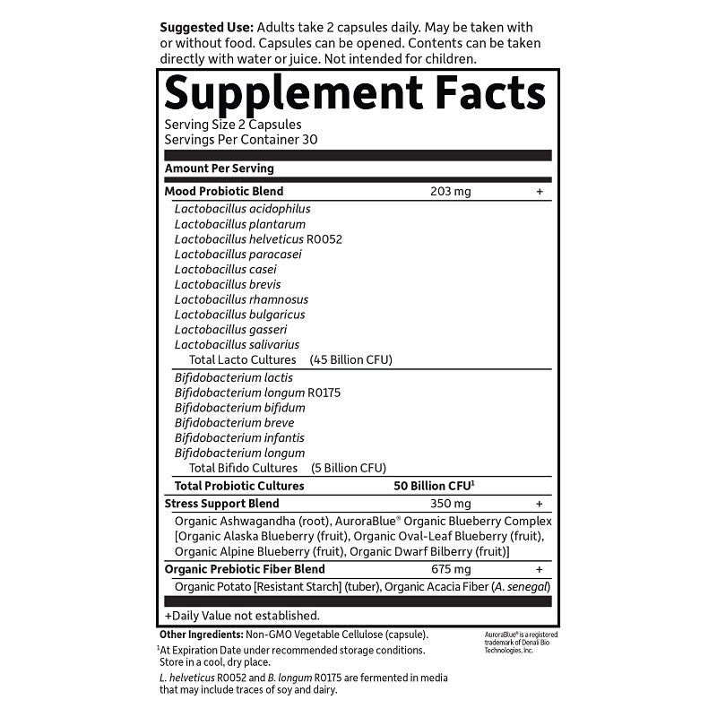 Dr. Formulated Probiotics Mood+ SS by Garden of Life