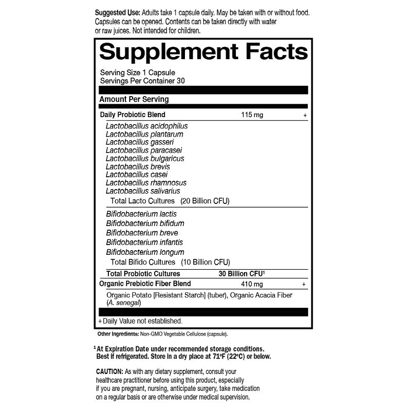 Dr. Formulated Probiotics Once Daily by Garden of Life