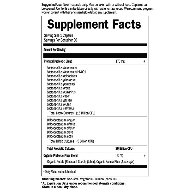 Dr. Formulated Probiotics OD Prenatal by Garden of Life