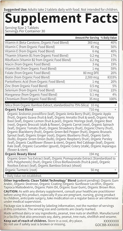 Organics Plant Collagen Builder by Garden of Life