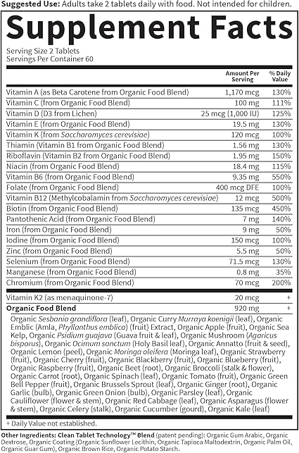 Organics Women's Multi Tablets by Garden of Life