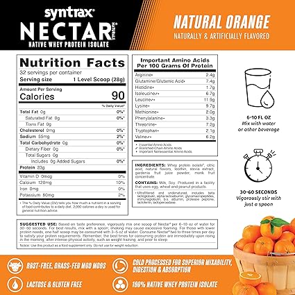 Nectar Natural Orange by Syntrax