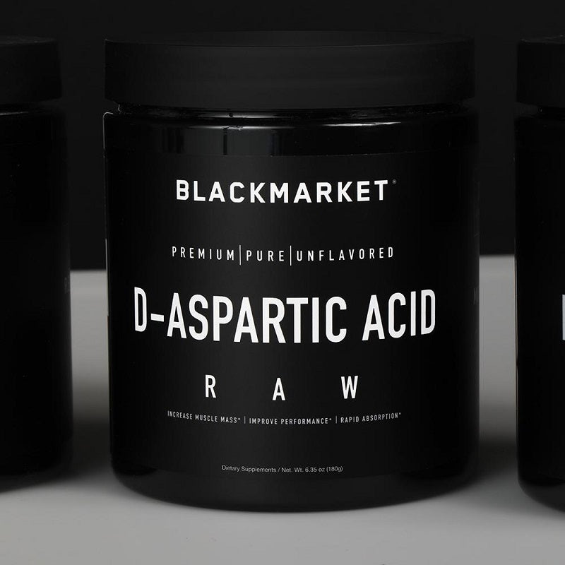 D-Aspartic Acid Raw by BlackMarket