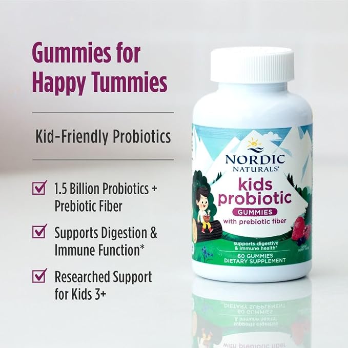 Probiotic 60 Gummies Kids by Nordic Naturals