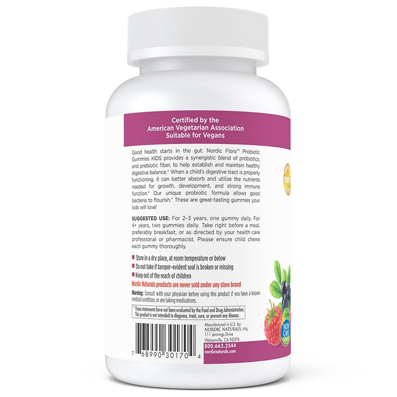Probiotic 60 Gummies Kids by Nordic Naturals