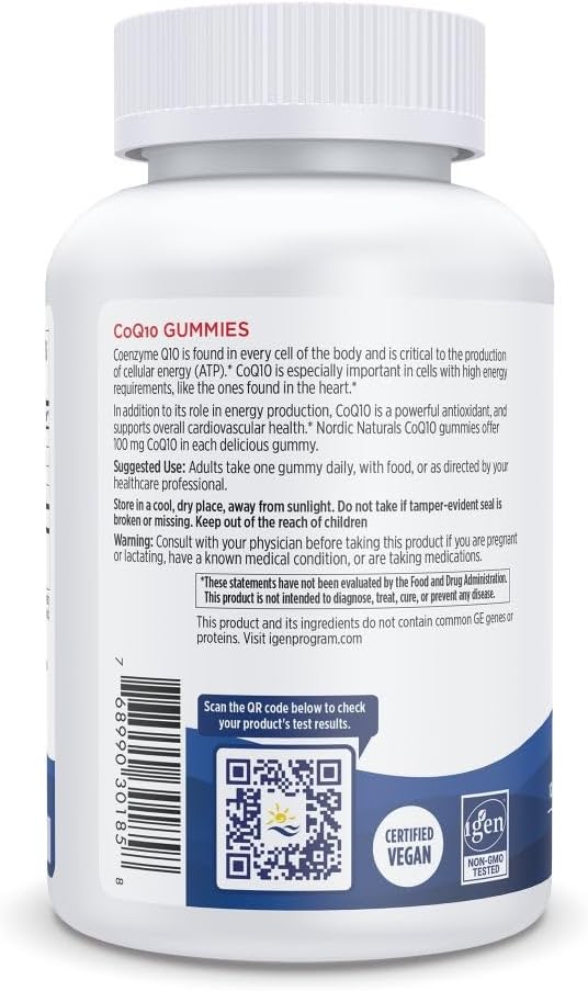 CoQ10 60 Gummies by Nordic Naturals