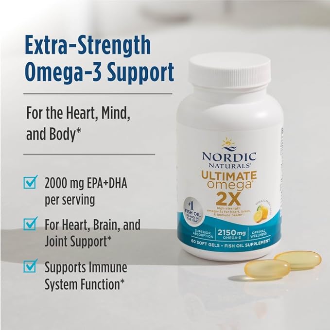 Ultimate Omega 2X 120sg by Nordic Naturals