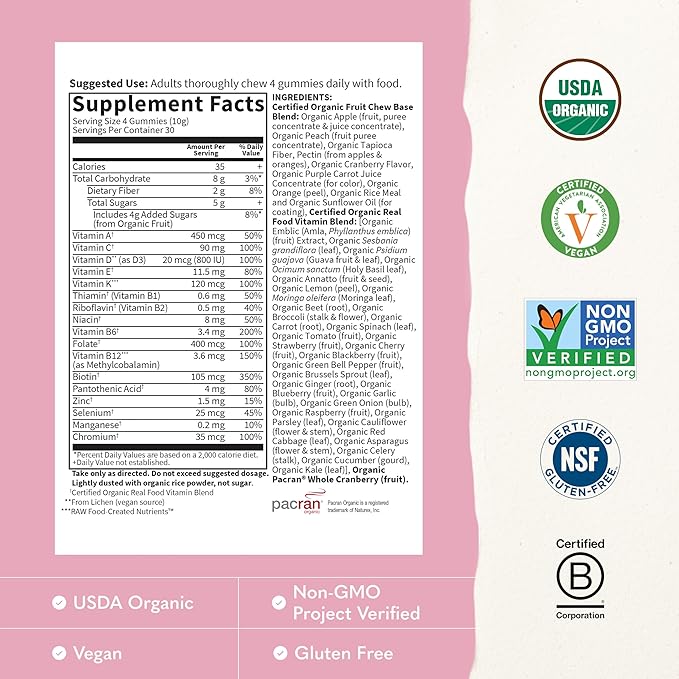 Organics Women's Multi Gummies by Garden of Life