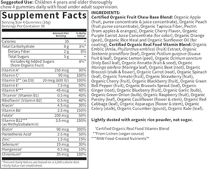 Organics Kids Multi Gummies Cherry by Garden of Life