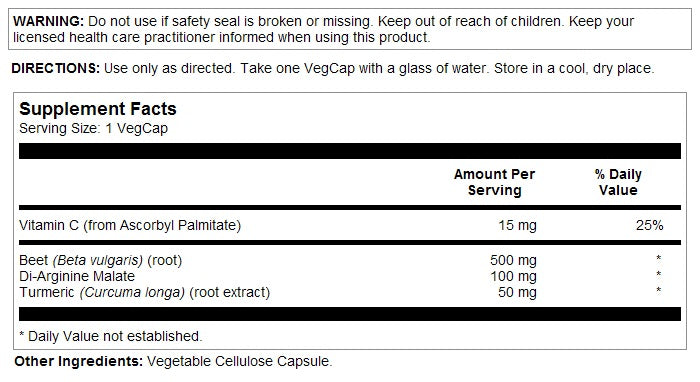 Beetroot Sport 500mg 90VegCaps by Natural Sport