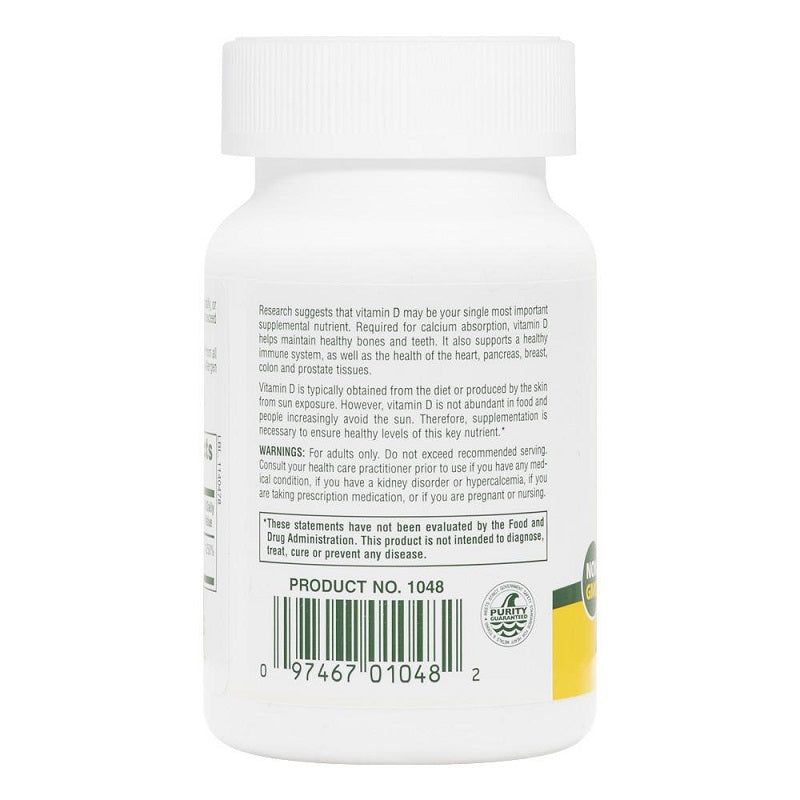 Vitamin D3 10,000 IU 60sg by NaturesPlus