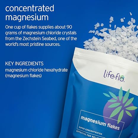 Magnesium Flakes 1.65lb by Life-flo