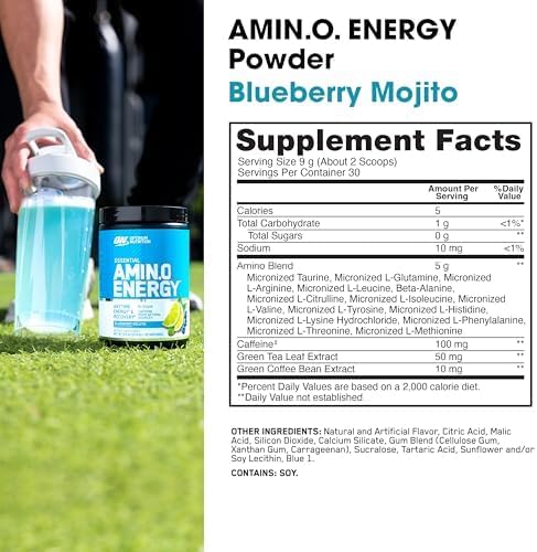Amino Energy Blueberry Mojito 30svg by Optimum Nutrition
