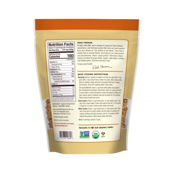 Farro 24oz by Bob's Red Mill
