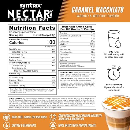 Nectar Caramel Macchiato by Syntrax