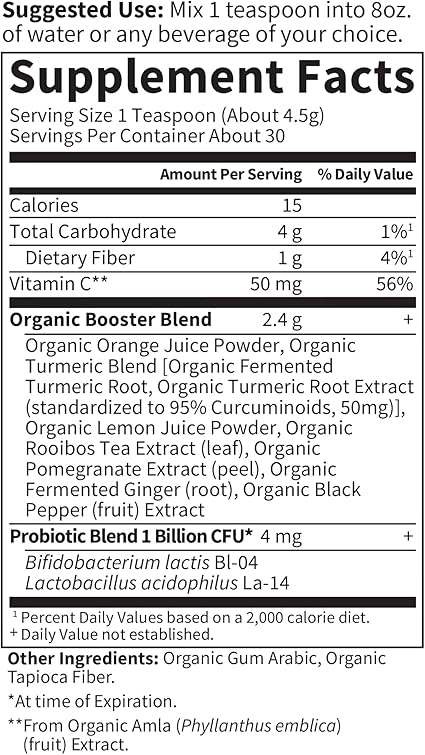 Turmeric Boost Powder by Garden of Life