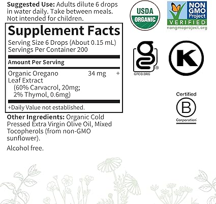 Oil of Oregano Drops by Garden of Life