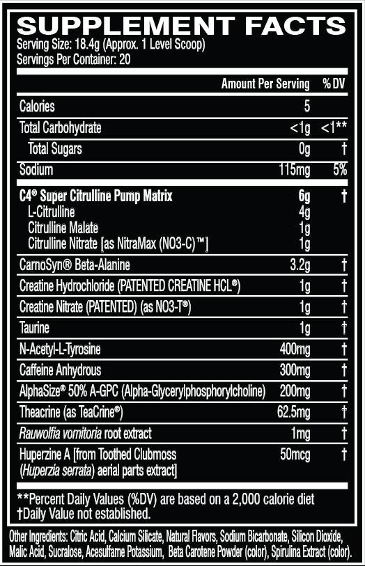 C4 Ultimate Sour Batch Bros by Cellucor