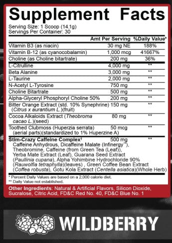 5150 Wildberry by 5% Nutrition