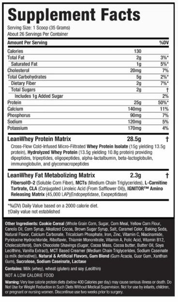 Lean Whey Crispy Cookie by MuscleSport