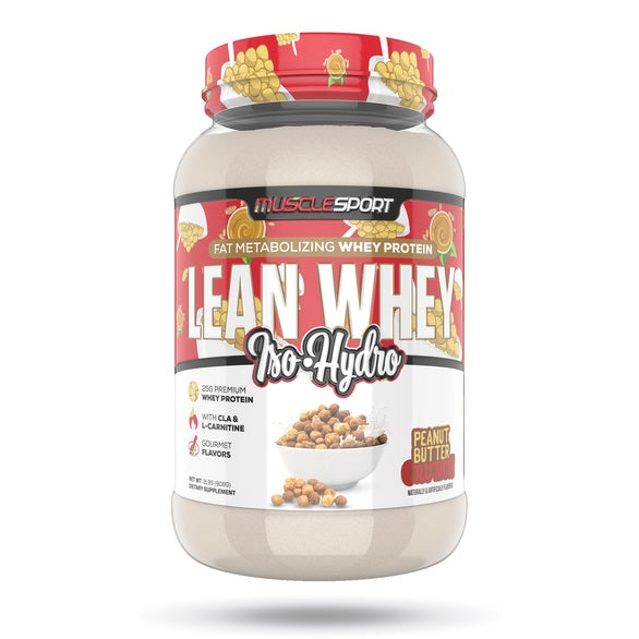 Lean Whey Peanut Butter Crunch by MuscleSport Wholesale Nutrition Lean Whey Peanut Butter Crunch by MuscleSport Wholesale Nutrition