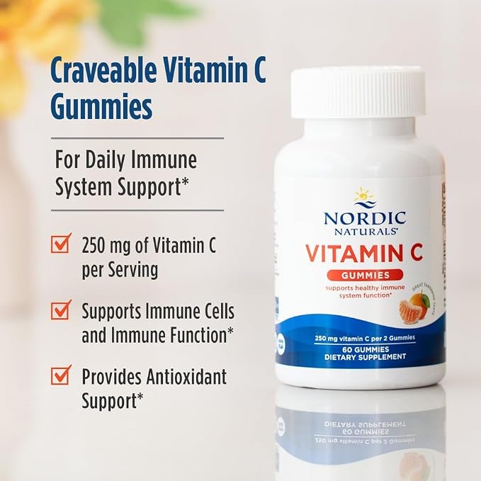 Vitamin C 120 Gummies by Nordic Naturals