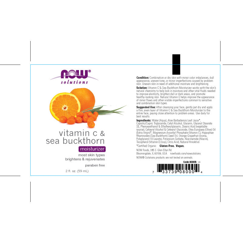 Vitamin C & Sea Buckthorn Lotion 2oz by Now