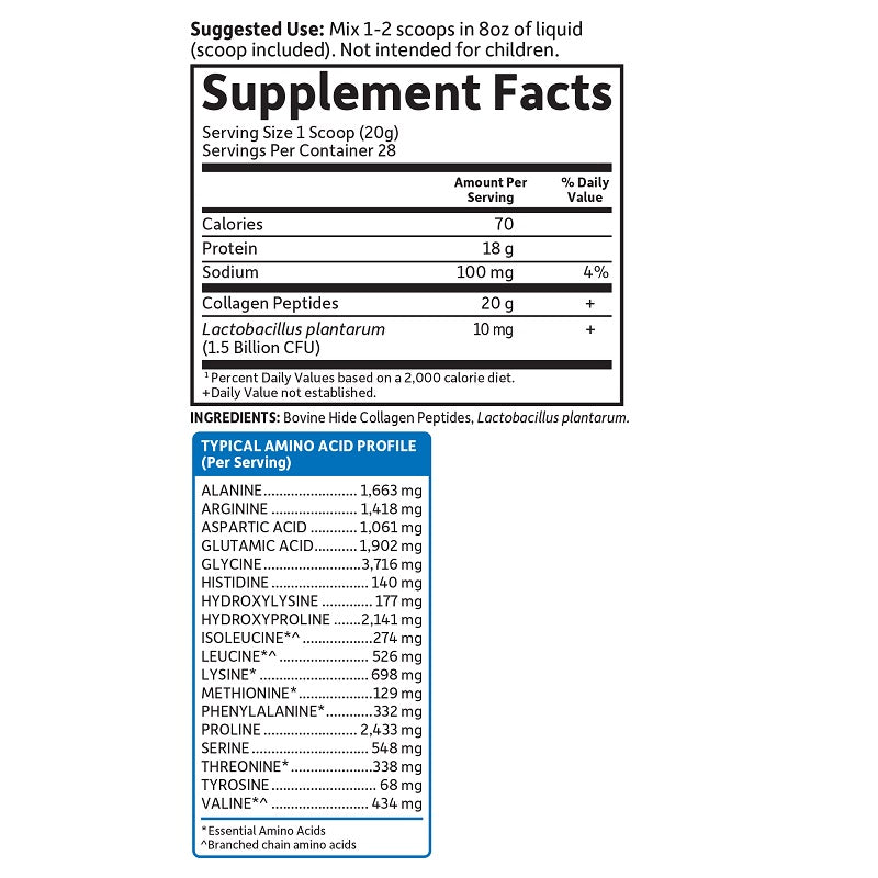 Collagen Peptides 20oz by Garden of Life