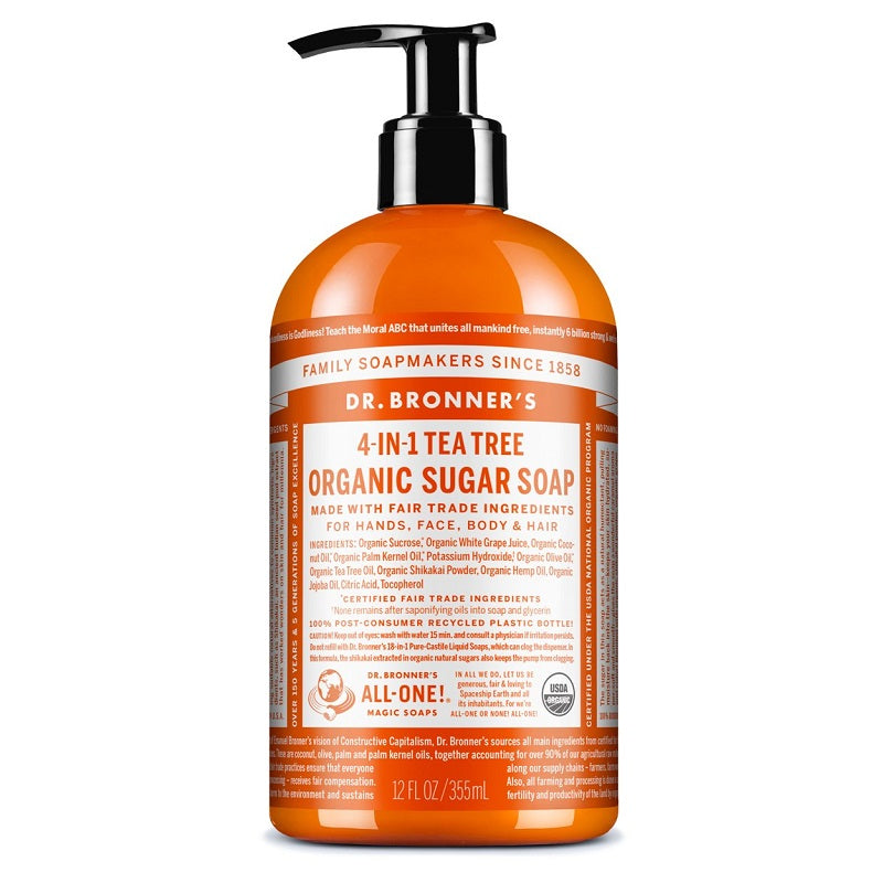 Sugar Soap Tea Tree by Dr. Bronner's