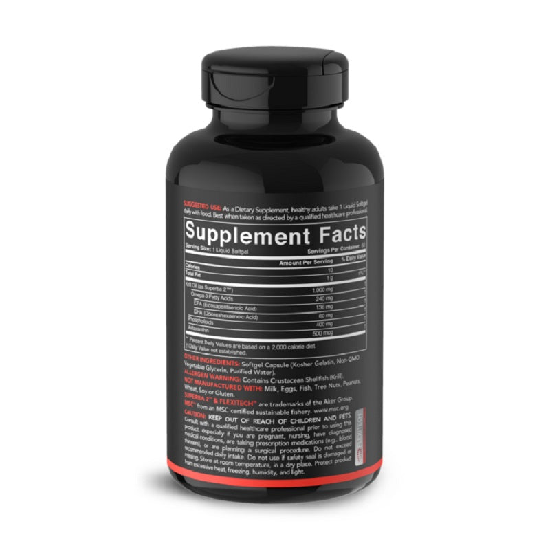 Krill Oil 1,000mg 60sg by Sports Research