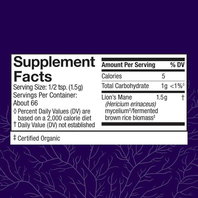 Lion's Mane Mushroom Powder by Host Defense