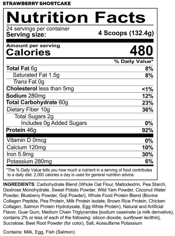 MRE Strawberry Shortcake by Redcon1