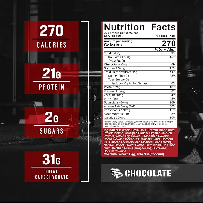 Real Carbs + Protein Chocolate by 5% Nutrition