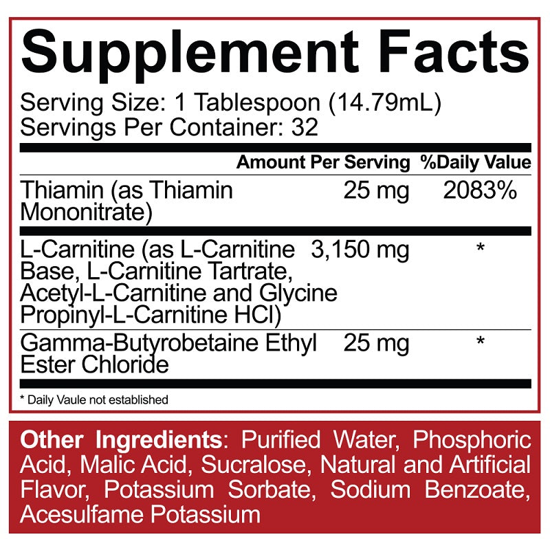 L-Carnitine 3150 Watermelon Candy by 5% Nutrition