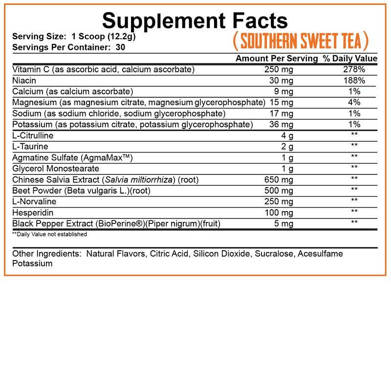 Full As F Southern Sweet Tea by 5% Nutrition