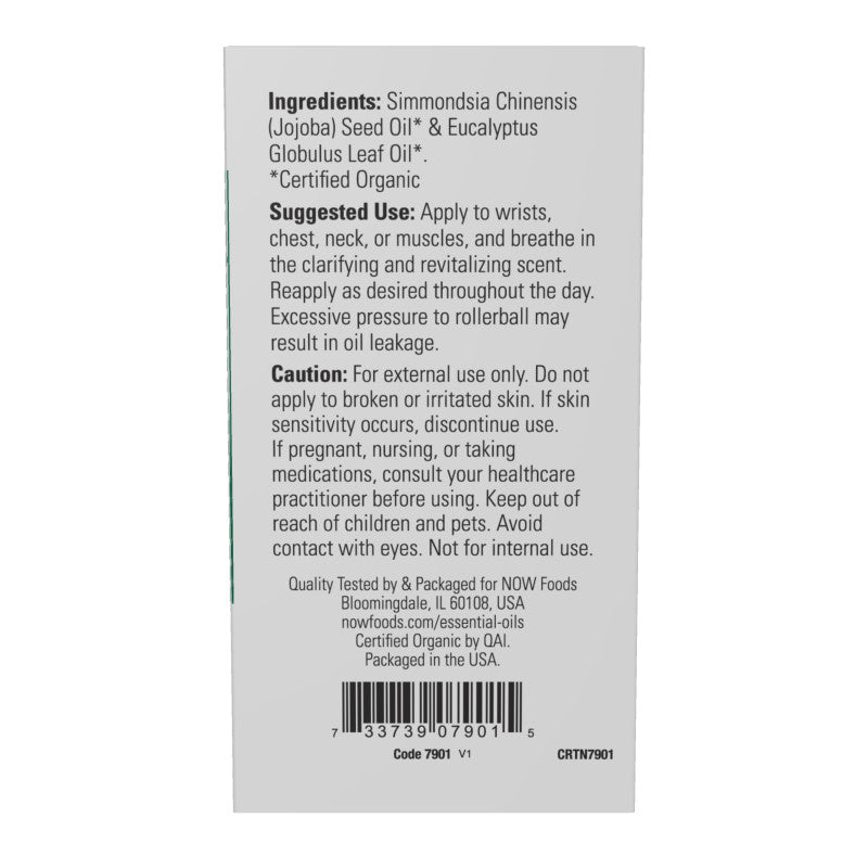 Eucalyptus Oil Blend Roll-On by Now