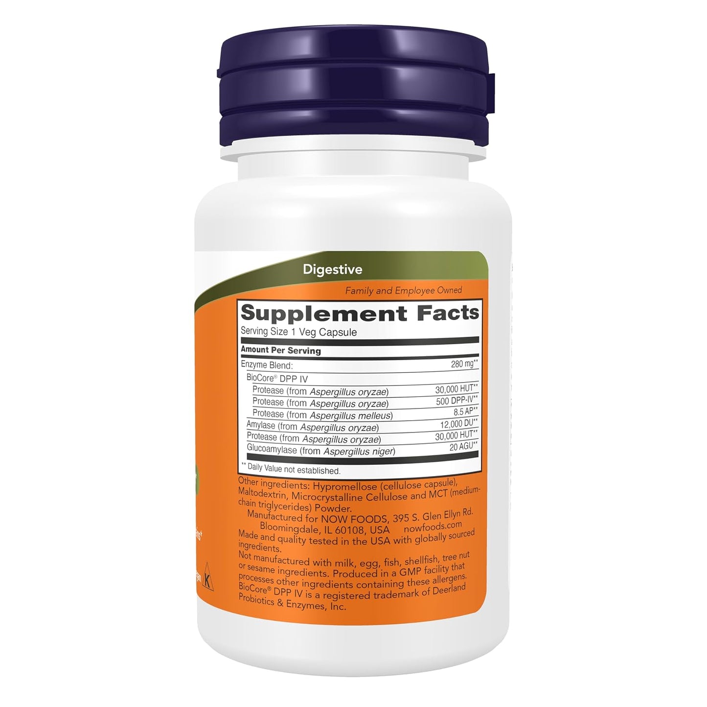 Gluten Digest 60 Veg Capsules by Now