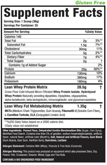 Lean Whey Fluffernutter by MuscleSport