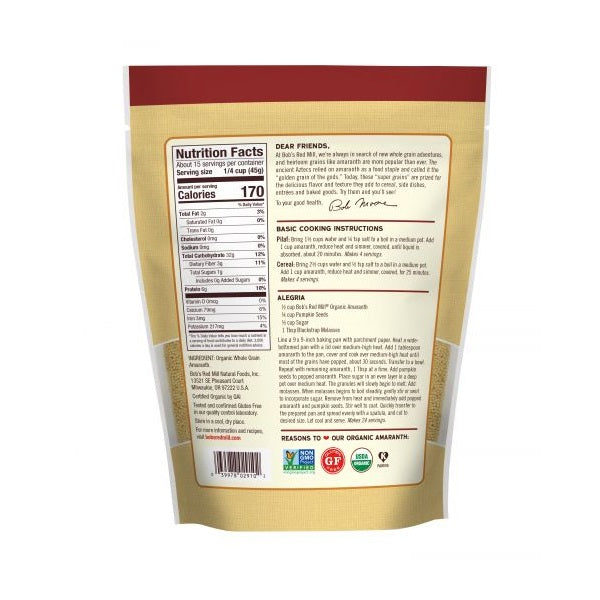 Amaranth Grain 24oz by Bob's Red Mill