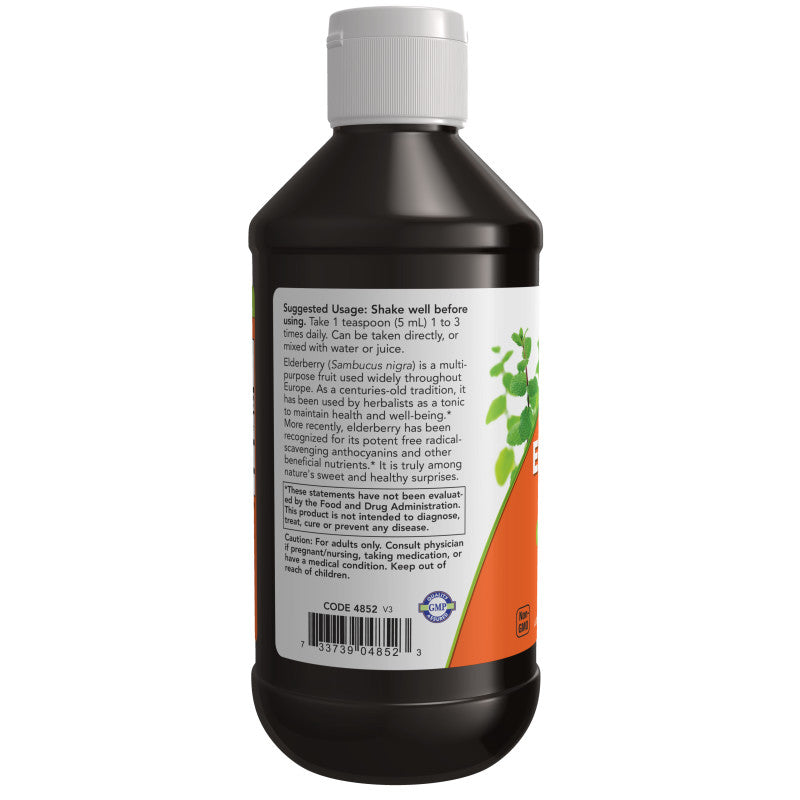 Elderberry Liquid 8oz by Now