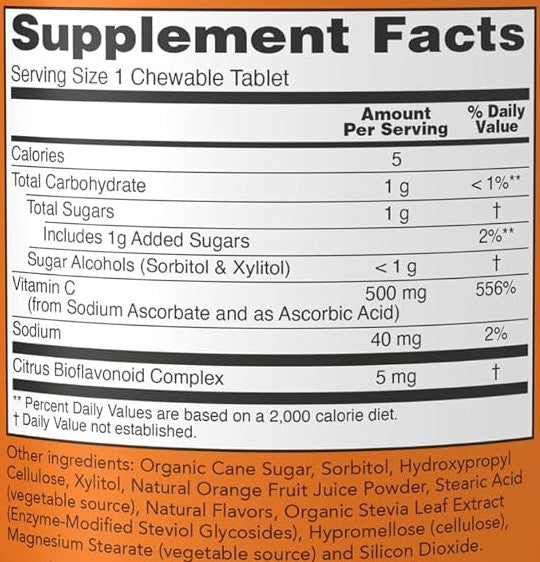C-500 100 Chewables by Now