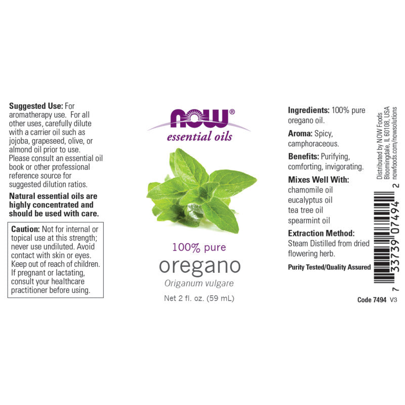 Oregano Oil 2oz by Now