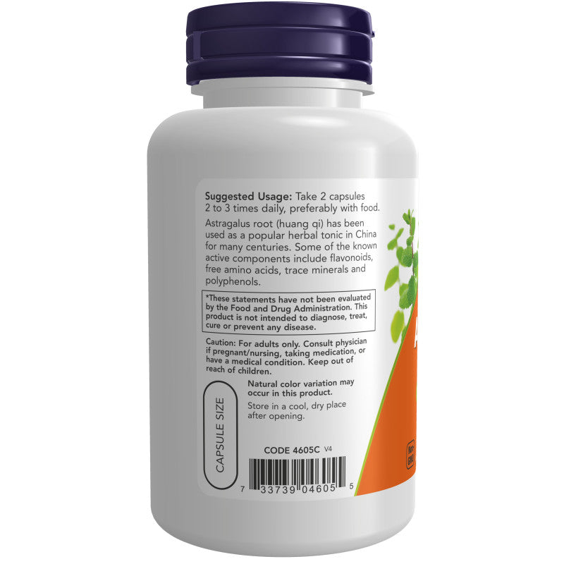 Astragalus 500mg 100VegCaps by Now