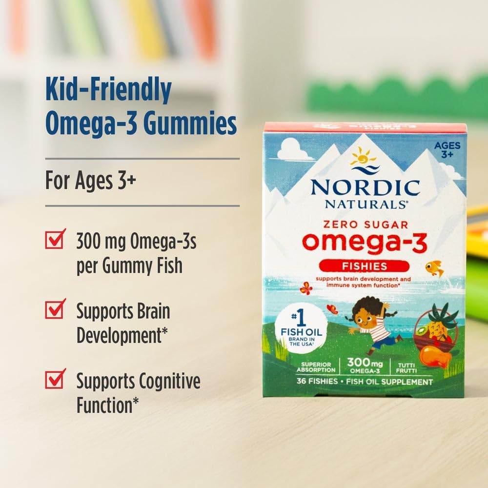 Nordic Omega-3 Fishies by Nordic Naturals