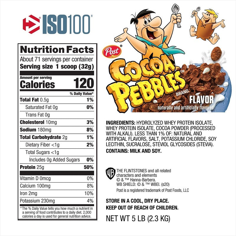 ISO 100 Cocoa Pebbles 5lb by Dymatize
