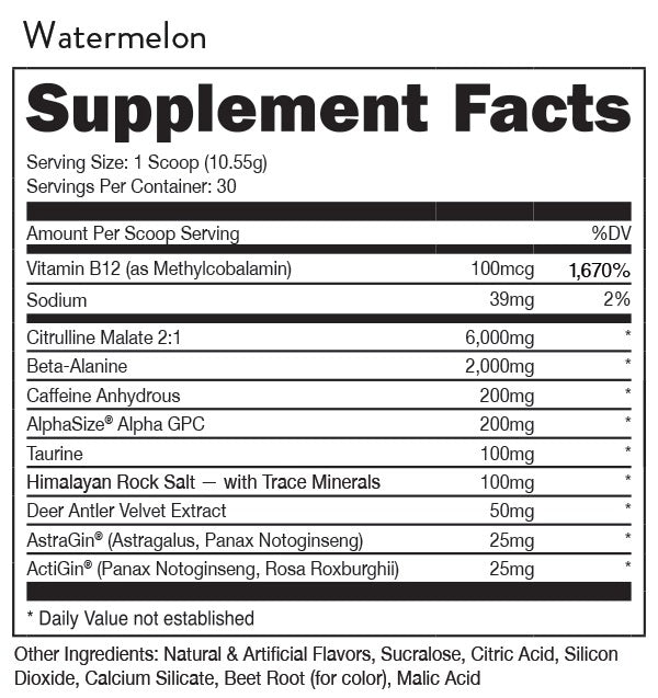 Bucked Up Watermelon by DAS Labs