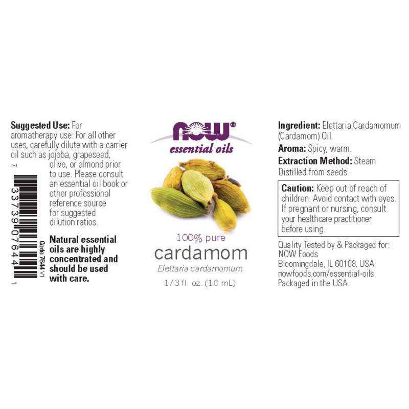 Cardamom Oil 0.33oz by Now