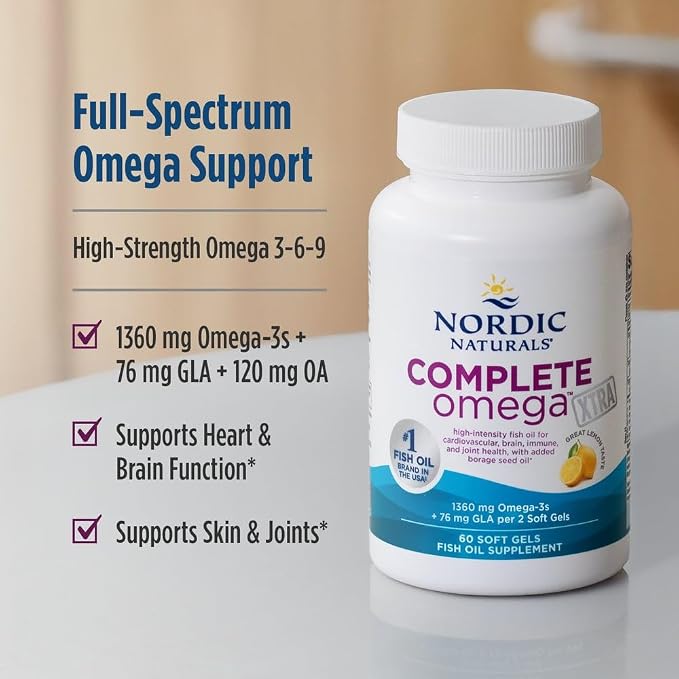 Complete Omega Xtra 60sg by Nordic Naturals